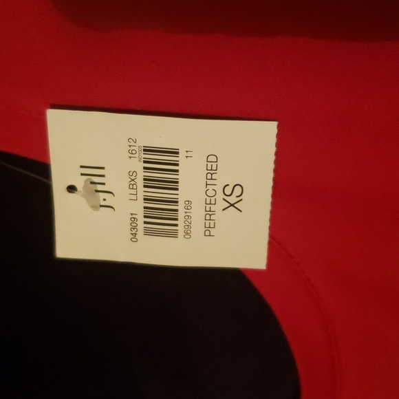 J.Jill Red Long Sleeve Top Size XS - Picture 3 of 6